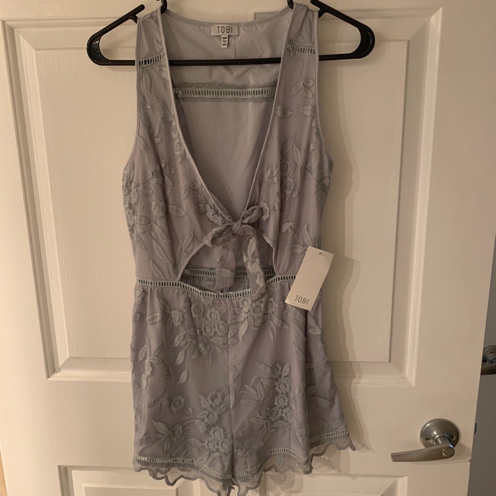Blue Romper from tobi
